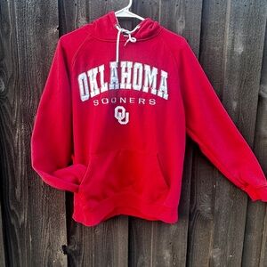 Stadium Athletics Oklahoma Sooner Men's Hoodie Medium EUC boomer sooner